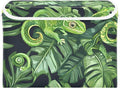 xigua Green Chameleons Storage Bins with Lids and Carrying Handle,Foldable Storage Boxes Organizer Containers Baskets Cube with Cover for Home Bedroom Closet Office Nursery by LLCxigua