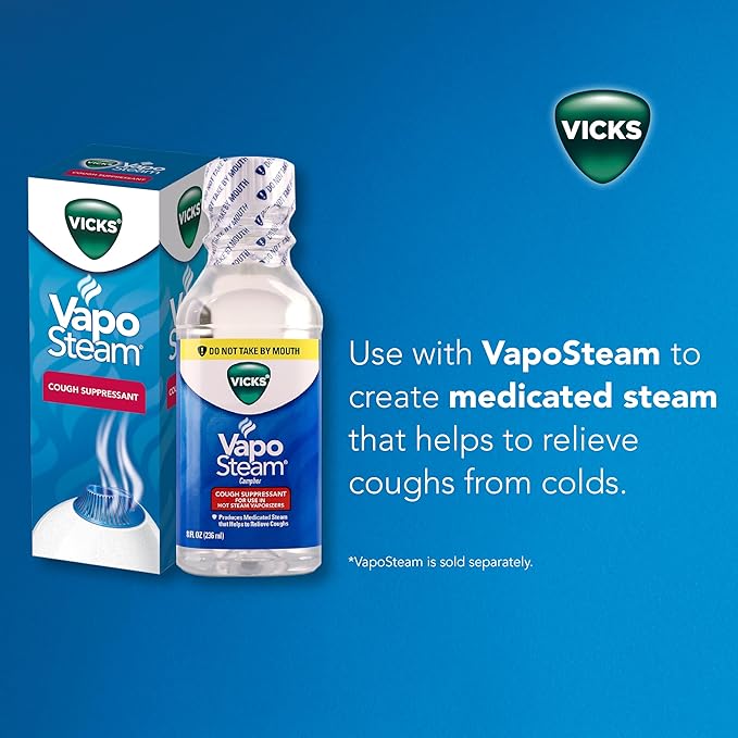 Vicks Dual Comfort Cool + Warm Mist Humidifier for Bedrooms With Fusion Technology, Compatible with Vicks VapoPads and Vicks VapoSteam, White - Image 6