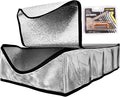 Premium Attic Door Insulation Cover, 25″x54″x11″, Extra Thick Double Bubble Cover for Pull Down Stairs, Air Tight Attic Stairs Insulation with Easy Zipper Access (Stapler Included) by EnergyWise