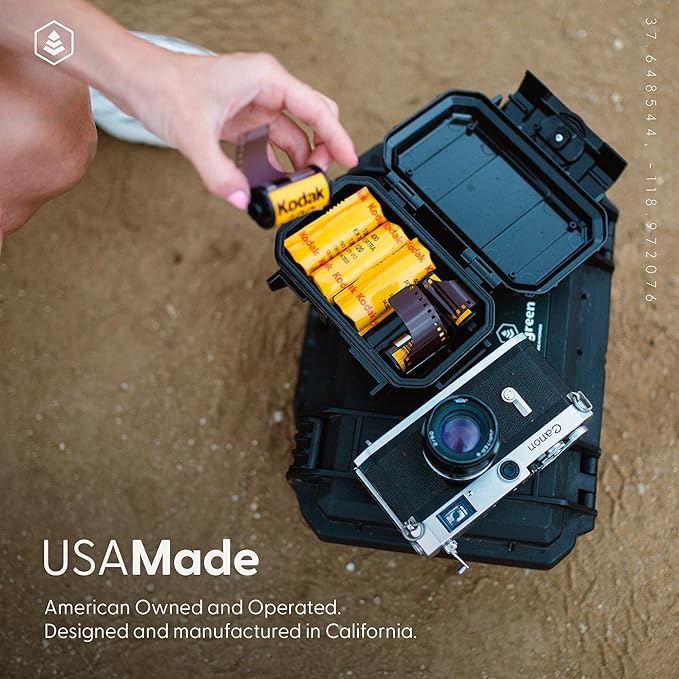 Evergreen 52 Waterproof Dry Box Protective Case - Travel Safe/Mil Spec/USA Made - for Cameras, Camping, Fishing, Hiking, Traveling, Water Sports, Knives, Survival (Green) - Image 3