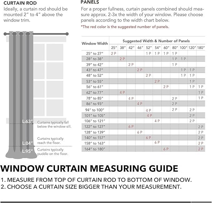 Deconovo Blackout Curtains, Thermal Insulated Soundproof Grommet Drapes, Wave Dot Foil Print, 42 x 108 Inch, Set of 2, Machine Washable Window Panel for Bedroom Living Room Nursery Kitchen, Light Blue - Image 7