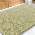 OLANLY Dog Door Mat for Muddy Paws 30x20, Absorbs Moisture and Dirt, Absorbent Non-Slip Washable Doormat, Quick Dry Chenille Mud Mat for Dogs, Entry Indoor Entryway Carpet for Inside Floor, Vanilla by OLANLY