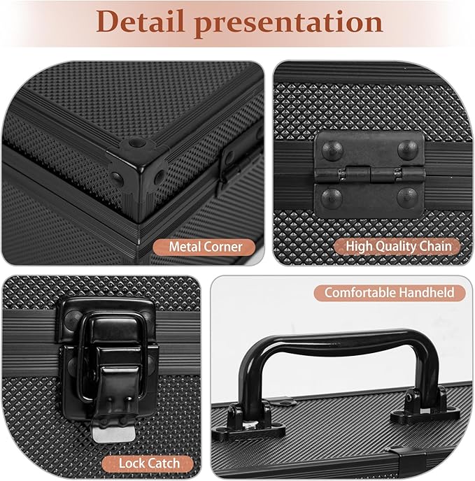Toploaders Storage Box for 3" x 4" 35pt Rigid Card, Top Loader Storage with 3 Partition Holds 200+ Toploaders, Magnetic Card Holders - Image 4