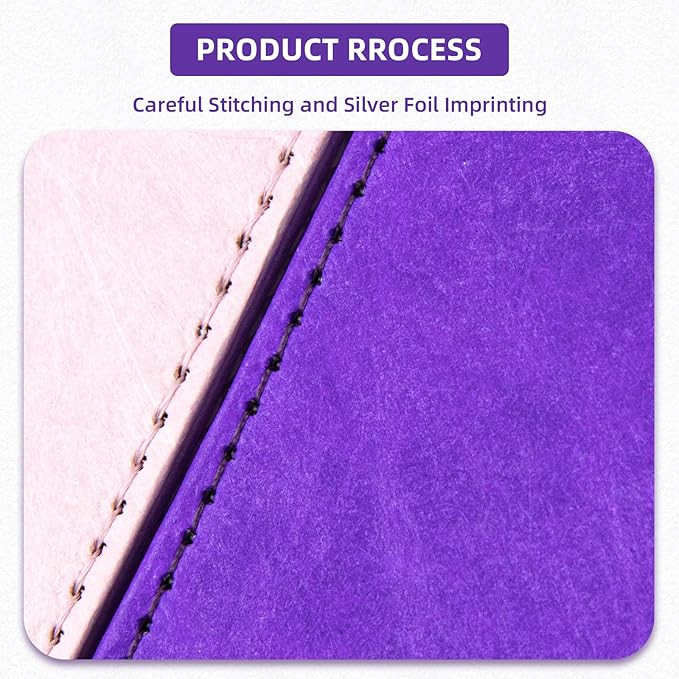 Magic Card Deck Box for MTG Single Deck Card Box fits 100+ TCG Sleeved Cards Tyvek® Paper Card Box Top Loading Card Boxes Magic Gift for MTG TCG CCG (Vertical,Purple) - Image 4