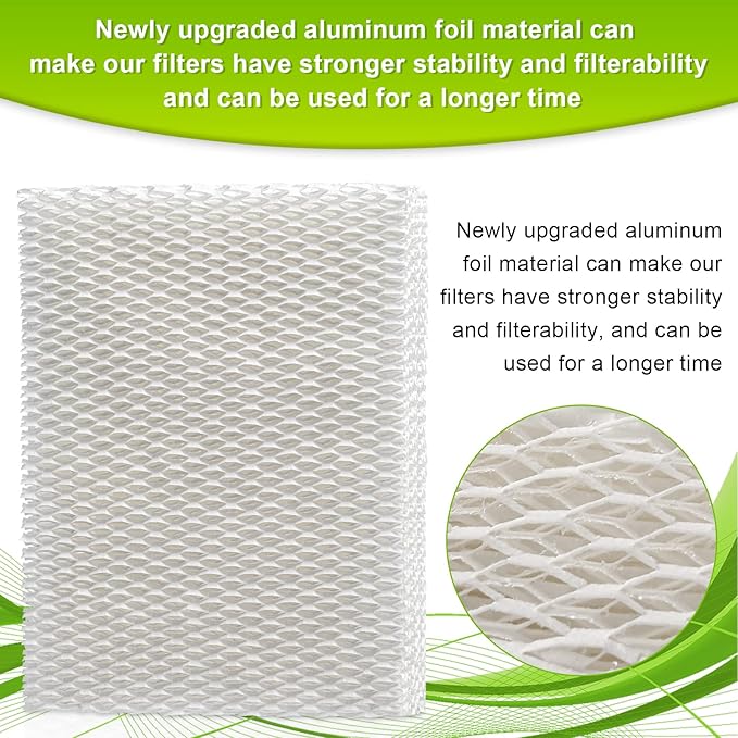 Pokin MD1-0034 Humidifier Filters Wick,Compatible with Vornado Humidifier Replacement Filter Model:Ev100,Ev200, Evap2,Evdc300,Evap40 Evdc500,Evaporative Humidifiers -(4 Pack) - Image 4