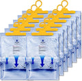 Dry & Dry Premium Moisture Absorbers Dehumidifiers for Home, Basement, Bedroom, Small Dehumidifiers - Blue & White (Pack of 12) 14 ounce by DryDry