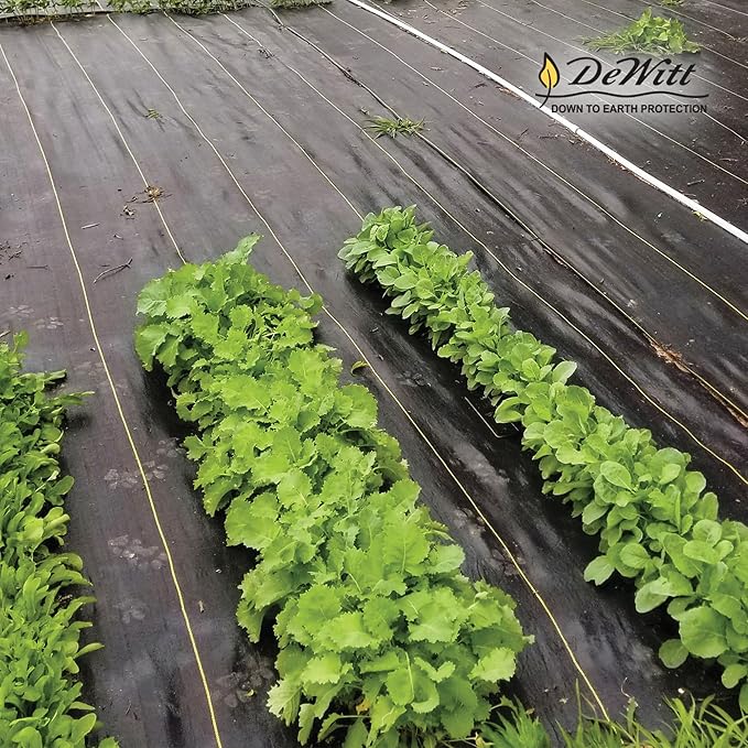 Dewitt 9-Pack Sunbelt Weed Barrier Fabric 3.2 oz, 4 x 300 Feet – Heavy-Duty Ground Cover Mat for Greenhouse Floors, Garden Rows, Raised Beds, Yard Gardening, and Outdoor Landscape Protection - Image 7