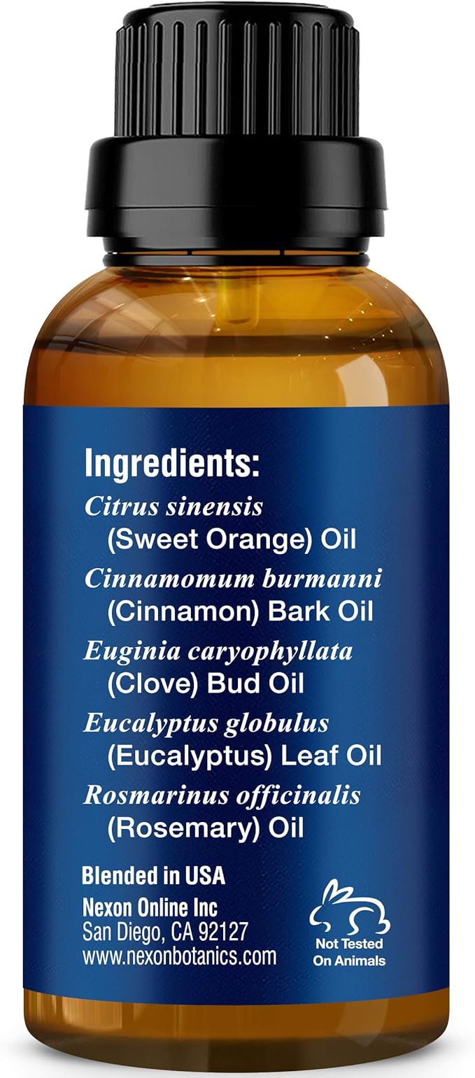 Robbers' Immunity Essential Oil Blend 30 ml - Immune Boost Aromatherapy for Diffusers - Natural Shield Against Impurities - Nexon Botanics - Image 7