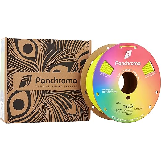 Panchroma PLA Lime Green 3D Printer Filament, 1.75mm, 1kg Spool, Easy to Print, High Speed Printing, Tangle Free, AMS Compatible, Perfect for Toys, Decor, Miniatures, Models & Cosplay - Image 8