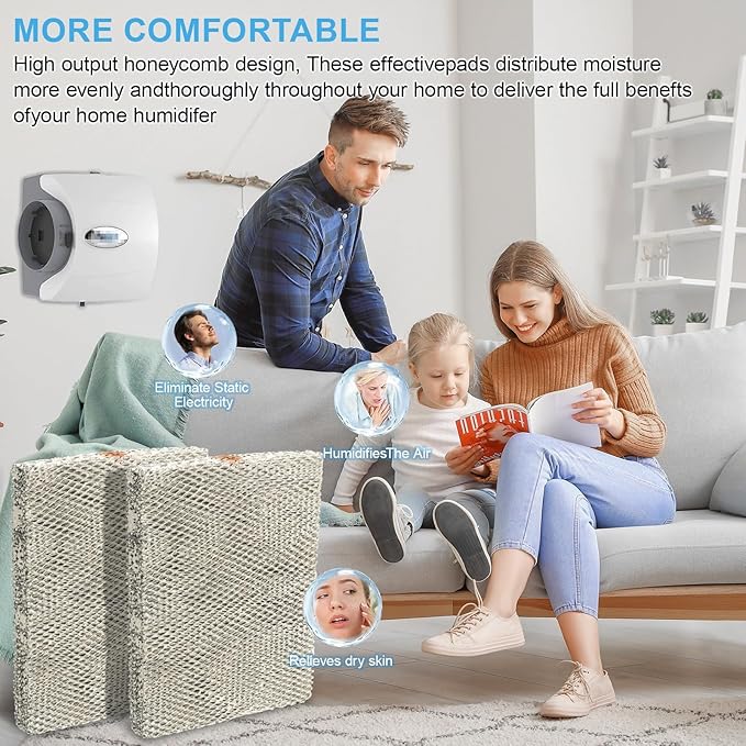 2-Pack 35 Water Panel Humidifier Replacement Filter, Aluminum Mesh Compatible with Aprilaire Whole-House Humidifier Models 600, 700, 760, 560, 350, 360, 365, 368, 369, 560A - Image 7