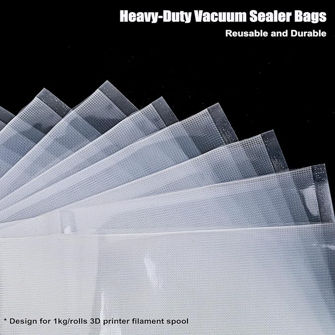 Filament Storage Bags 50 Pcs for Vacuum Sealer with 50 Desiccants, 15.7X11.8in Only Filament Bags and Desiccants, Without Sealer Machine - Image 3