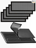6-Pack Black Magnetic Vent Covers 7x11 Inch - Universal Fit for Floor, Wall & Ceiling Registers (7"-8" Width x 11"-12"Length) | High Airflow Mesh Design | Tool-Free Easy Installation by Unknown