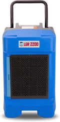 B-Air VG-2200 225 Pint Commercial LGR Dehumidifier for Water Damage Restoration Equipment Mold Remediation, Blue by B-Air