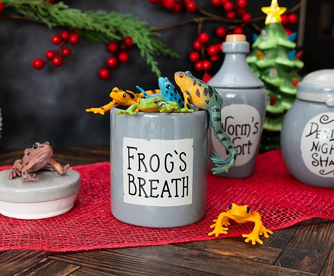 Silver Buffalo Disney The Nightmare Before Christmas Sally's Mini Storage Jars 3-Piece Set Replica | Sculpted Ceramic Kitchen Containers For Snacks - Image 5