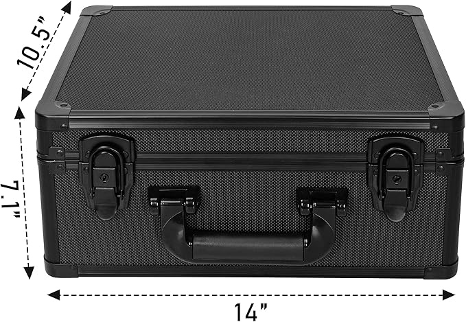 Graded Card Case - Aluminum Alloy Graded Card Storage Box Compatible with 100 Card Slabs - the Sports Trading Card Case Fits PSA, CSG, BGS - Image 7