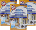 Arm & Hammer Moisture Absorber & Odor Eliminator 16oz Hanging Bag, 3 Pack (6 Bags Total) – Eliminates Musty Odors & Freshens Air for Closets, Laundry Rooms, Mud Rooms by ARMHAMMER