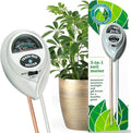 Houseplant Health Meter – 3-in-1 Tool to Prevent Overwatering, Root Rot & Leaf Burn | Test Soil Moisture, Sunlight & pH | Simple, Easy, Battery-Free | Suitable for Indoor, Outdoor & Potted Plants by HouseplantResourceCenter