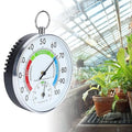 Greenhouse Temperature High Grow Meter, Indoor Thermometer Hygrometer Wall Hanging Temperature Humidity Meter for Home Warehouse Office by Qiilu