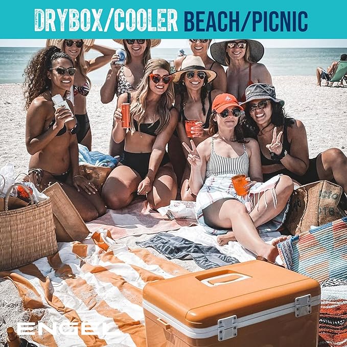 ENGEL 13qt Leak-Proof, Air Tight, Drybox Cooler and Small Hard Shell Lunchbox for Men and Women - Image 10