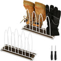 2 Pack Metal Shoe Drying Rack, Shoes, Boot, and Glove Drying Rack, Dryer Racks for Shoes and Dryer Shoe Racks Inside Dryers (White) by Unknown