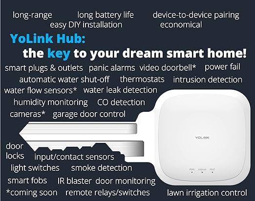 YoLink Weatherproof Fluid, Air, Surface Extreme High/Low Temperature Sensor with Probe, 1000 feet Long Range, App Alerts, Text/SMS, Email Alerts, YoLink Hub Included - Image 9