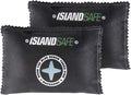 Rechargeable Safe Dehumidifier Bag 200g, Microwave Fast Reactivated Desiccant, Moisture Absorbing Packet for Safes, Cabinets, Home Closets, Car, Black (2, 5x3.5inch) by ISLANDSAFE