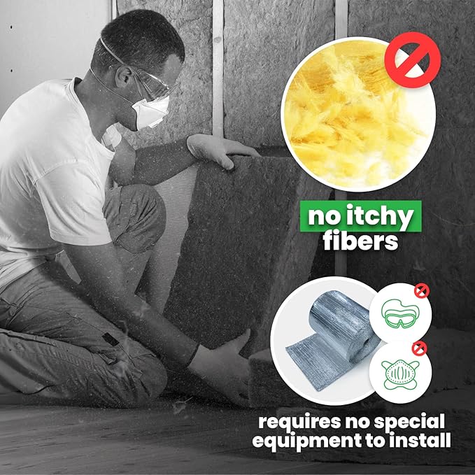 EcoFoil Floor Joist Insulation 24" x 125' (250 sq. ft.) - Double Bubble Reflective Foil for Floor and Wall Insulation - Reflects 96% Radiant Heat - Vapor Barrier to Keep Out Moisture - Image 9
