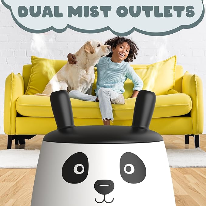 Everlasting Comfort 2.5L Kids Humidifiers for Bedroom - Easy to Clean 24HR Runtime No-Filter Quiet Kids & Baby Humidifier for Nursery, Home, Plants, Allergies, Dry Skin, Congestion, Indoor - Image 6