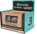 Boveda 69% Two-Way Humidity Control Packs For Plastic, Wood Humidifier Boxes & Resealable bags – Size 60 – 12 Pack – Moisture Absorbers – Humidifier Packs – Individually Wrapped Hydration Packets by Boveda