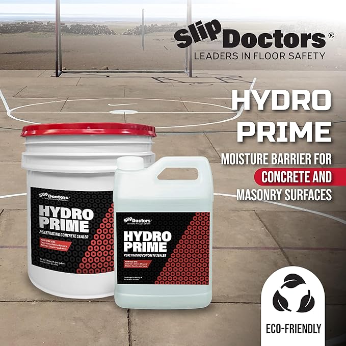 Hydro Prime - Moisture Barrier and Penetrating Sealer for Concrete & Masonry Floors - Primer for Long-Lasting Paint & Coating Protection (5 Gallon) - Image 2
