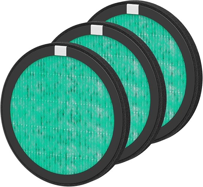 3 Pack HEPA Replacement Filters Compatible with HomBreez Air Purifier and Humidifier Combo (WG-03/WG-03-S/F-WG), 4-Stage Filtration System Filters - Image 9