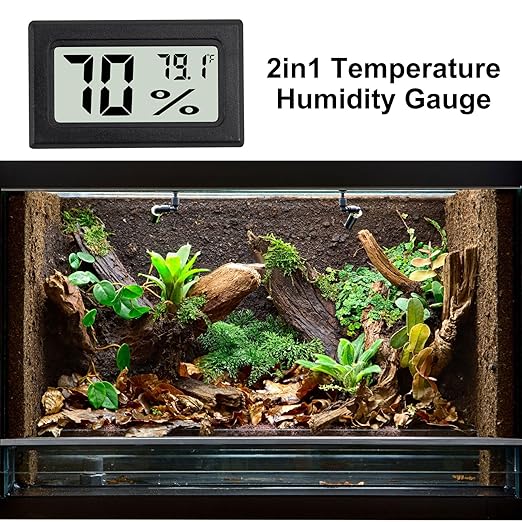 3Pcs Mini Digital Thermometer Hygrometer Electronic Temperature Humidity Gauge Meters Indoor LCD Display Fahrenheit for Greenhouse,Garden,Car Cellar and Office - Image 7