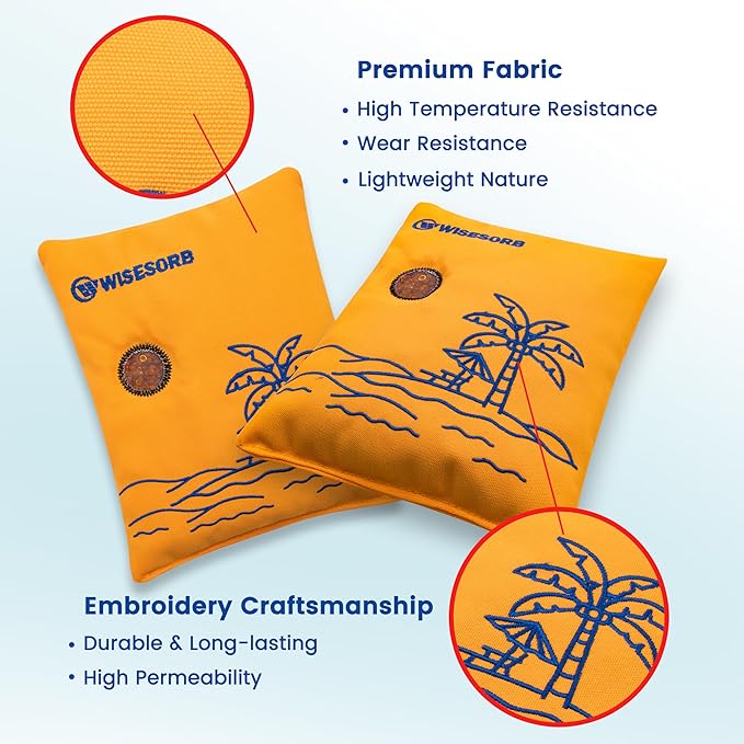 500g 2pcs Rechargeable Car Dehumidifier Moisture Absorbers Bags, Reusable Desiccant Color Indicating Silica Gel Packets, Microwave Reactivated Visible Desiccant Packs for Car Closet Basement - Image 2