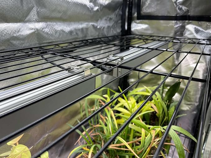 48"x18"x72" Grow Tent Cover for Baker's Rack – Clear Front Door, Adjustable Ventilation, Fully Enclosed Bottom – Indoor Greenhouse for Plants - Image 5