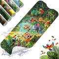 XIYUNTE Upgrade Baby Bath Mat Non Slip - 40"x16" Extra Long Kids Bath Mat for Tub Non Slip Bathtub Mat Eco-Friendly Toddler Bath Mats with Suction Cups, Machine Washable and No Fading, Animal Forest by XIYUNTE