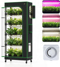 PYY Indoor Greenhouse with Grow Light - 6 Tier Heavy Duty T8 3000K Grow Lights, Curved Zip Door, Thermometer & Timer, Adjustable Shelves, 4 Caster Wheels for Home & Garden (27.6"x15.7"x70.9") by PYYBuffetProducts