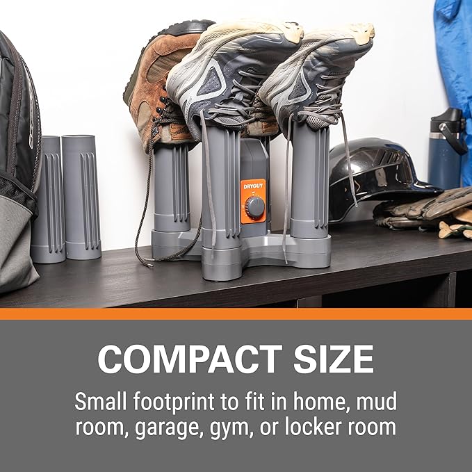 DryGuy Two-Pair Boot Dryer, Fast Convection & Forced Air Drying for Boots, Quiet, Compact Design, Odor Control with Optional Scent Pods, Dries 2 Pairs of Boots Simultaneously, Home or Garage Use - Image 5