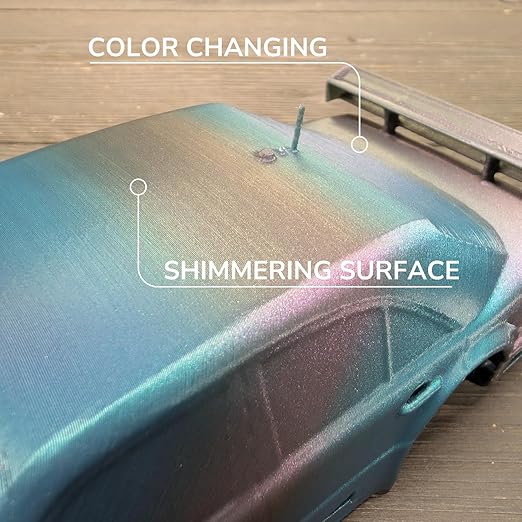 Polymaker Panchroma Gradient Starlight PLA Blue-Purple 3D Printing Filament, 1.75mm 1KG, Premium Gradient PLA, Easy To Print, AMS Compatible, Perfect for Figurines, Tabletop Models, Ornaments, Jewelry - Image 3