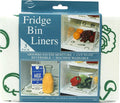 Refrigerator Liners, Shelf Liner, Absorbent Fridge Liners, 12 Inch x 24 Inch, Veggie Print, 3 Pack by EnvisionHome
