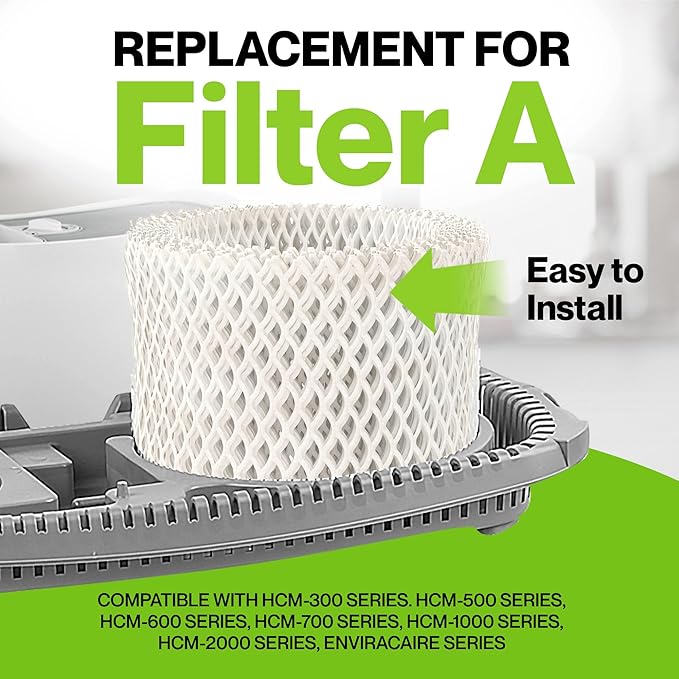 Durabasics 6 Pack of Premium Humidifier Filters Compatible with Honeywell Humidifier Filters HAC-504, HAC-504AW & Honeywell Filter A | Replacement for HCM 350 Filters & Cool Mist Humidifiers - Image 3