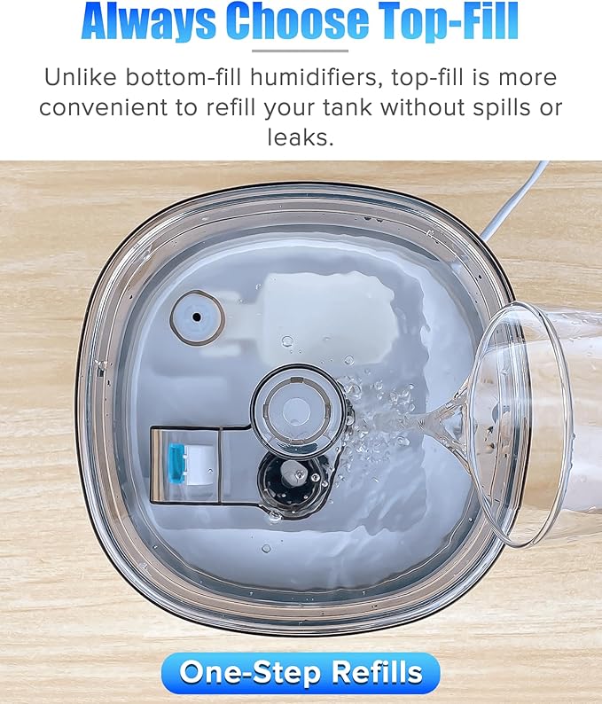 Reptile Fogger Humidifier Fog Machine Mister with 4L Visible Tank，with Dry-Run Protection Compatible with All Terrariums and Enclosures, Ideal for Reptiles/Amphibians/Plants/Herps/Vivarium/Moss - Image 3