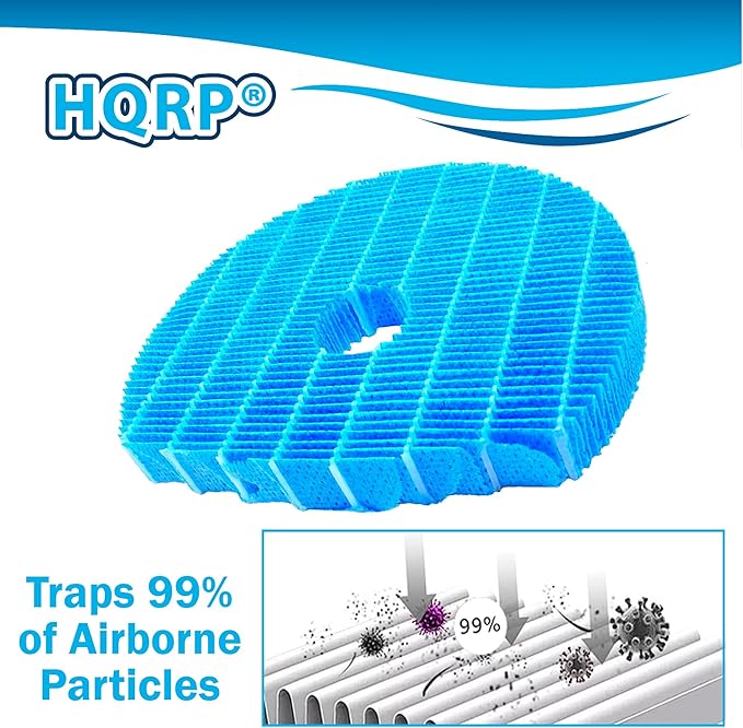 HQRP Humidifying Wick Filter compatible with Sharp KC850U KC860U KC-C70U KC-C100U KC-C150U; FZ-C100MFU Replacement - Image 2
