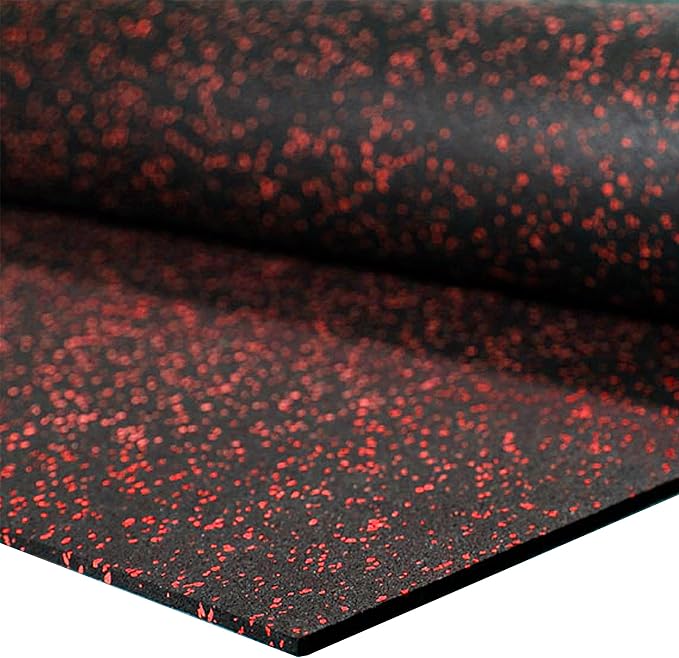 Flooring Inc's 1/4" Thick Tough Rubber Flooring Roll | Flexible Recycled Rubber Floor Mats for Home Gym | Heavy Duty Rubber Mat for Home Gyms, Sheds, Horse Stall Mat or Trailer - Image 2