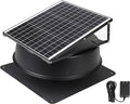 Solar Attic Fan, 40 W, 1600 CFM Large Air Flow Solar Roof Vent Fan, Low Noise and Weatherproof with 110V Smart Adapter, Ideal for Home, Greenhouse, Garage, Shop, RV, Workshop etc. by OMNIPV