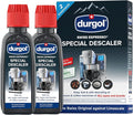 Durgol Swiss Espresso, Descaler and Decalcifier for All Brands of Espresso Machines and Coffee Makers, 4.2 Fluid Ounces (Pack of 2) by Durgol
