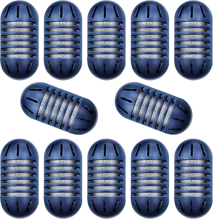 isinlive Demineralization Cartridge for HoMedics Ultrasonic Humidifiers: 12-Pack Demineralization Cartridges Filter Replacement, Filters Mineral Deposits, Prevents Hard Water Build-Up, Purifies Water by isinlive