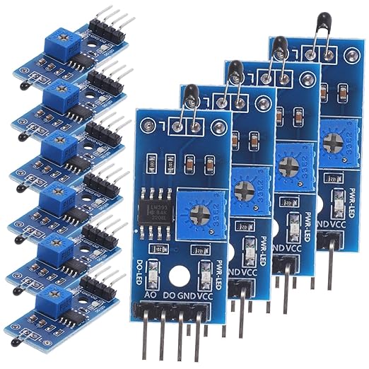 DOITOOL 20pcs Pin Thermosensitive Relay Modules Photoresistor Module Detection Switch for Car Sensor - Image 9