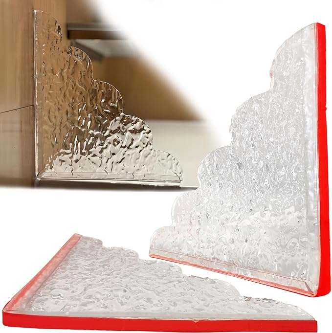 Shower Splash Guard for Tub Corner Splash Guards to Keep Water in Shower Corner Water Guard for Bathtub Bathroom Tub Corner Edge Barrier by XANADU