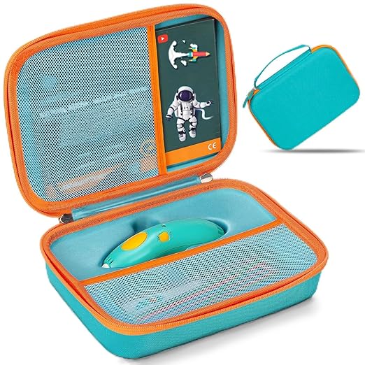 Case Compatible with 3Doodler Start+ Essentials (2024 2023) 3D Pen Set for Boy & Girls, Art Activity Set Educational STEM, Travel Carrying Case for 3D Printing Filament Refill and USB Cable (Box Only) by NIFUYOP