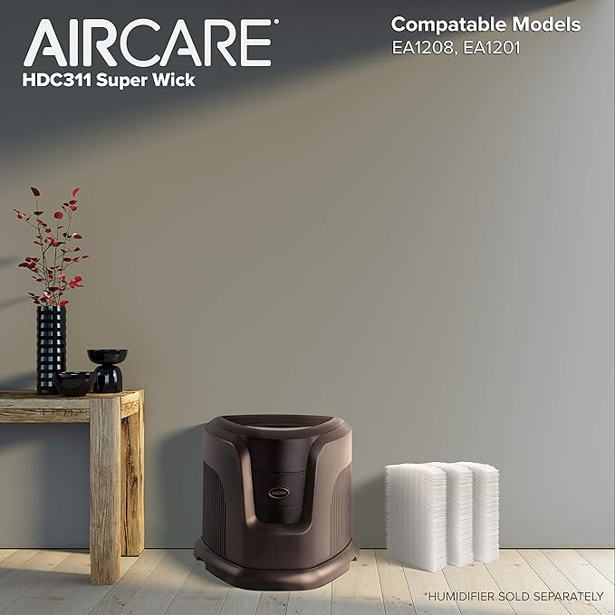 AIRCARE HDC311 Replacement Wicking Humidifier Filter, 3-Pack, 1 Gray/Black (2) - Image 3